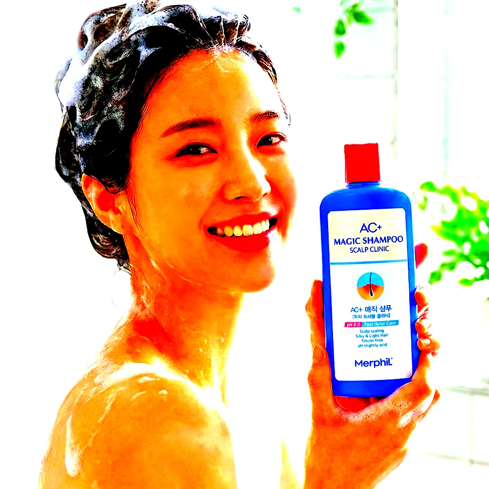 메르필 약산성 지루성 두피 샴푸 비듬 가려움 여드름 각질 케어 310ml, 1개 이미지 2