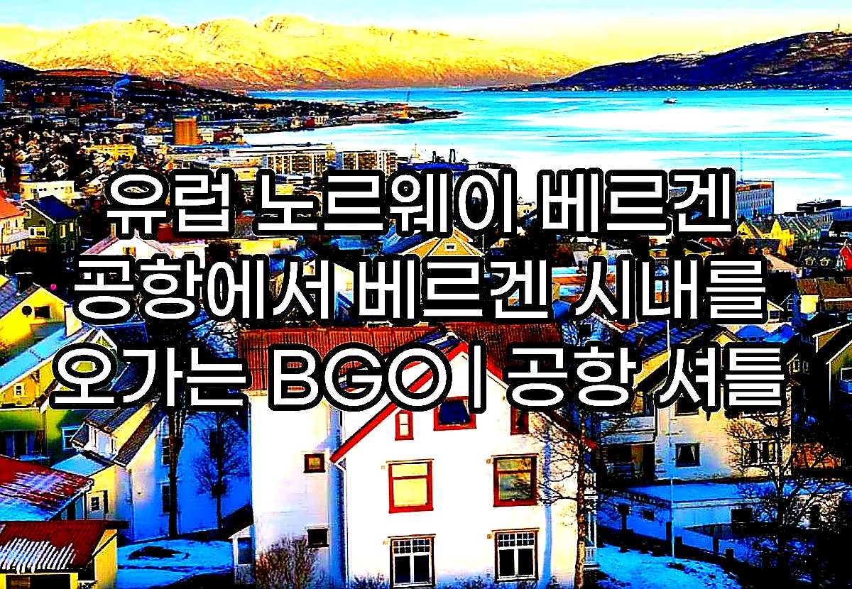 유럽 노르웨이 베르겐 공항에서 베르겐 시내를 오가는 BGO | 공항 셔틀 이미지 2 유럽 노르웨이 베르겐 공항에서 베르겐 시내를 오가는 BGO | 공항 셔틀 이미지 2