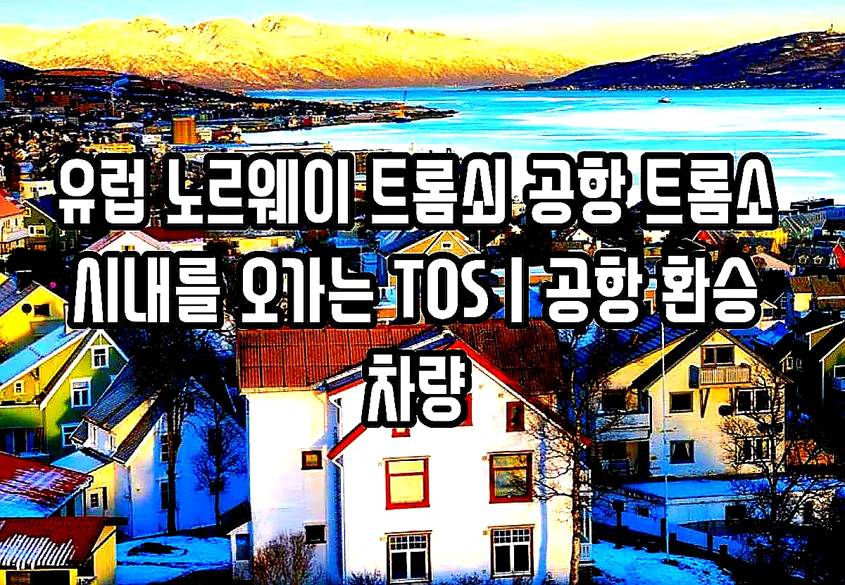 유럽 노르웨이 트롬쇠 공항 트롬소 시내를 오가는 TOS | 공항 환승 차량 이미지 2 유럽 노르웨이 트롬쇠 공항 트롬소 시내를 오가는 TOS | 공항 환승 차량 이미지 2