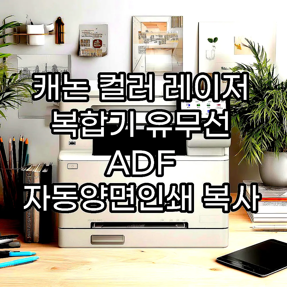 캐논 컬러 레이저 복합기 유무선 ADF 자동양면인쇄 복사 스캔 지원 MF664CDW 이미지 2