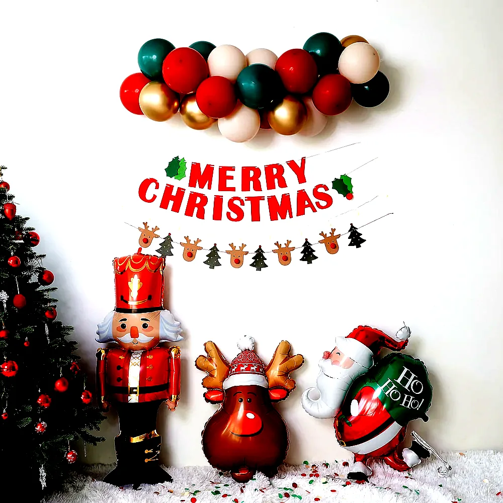 크리스마스 풍선 세트 파티풍선 장식 세트 생일파티용품 이미지 1 크리스마스 풍선 세트 파티풍선 장식 세트 생일파티용품 이미지 1